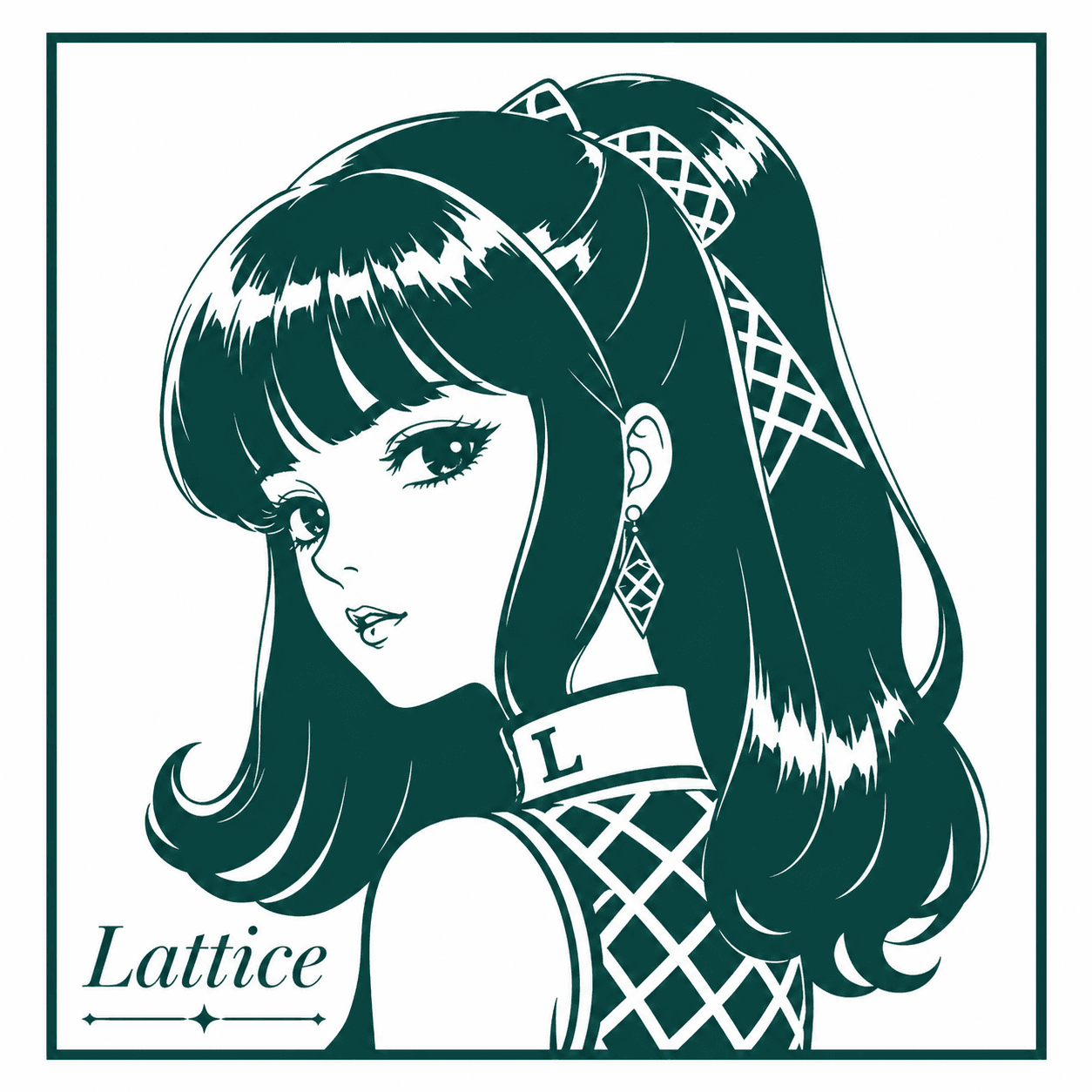Lattice portrait logo